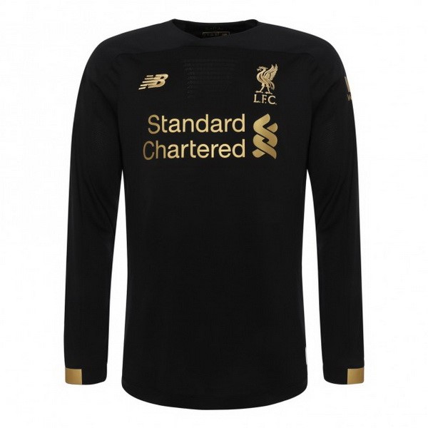 Camiseta Liverpool Primera equipación ML Portero 2019-2020 Negro